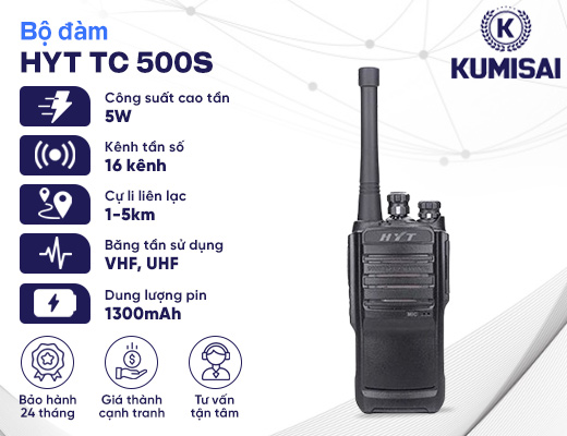 Máy bộ đàm cầm tay HYT TC 500S - 2